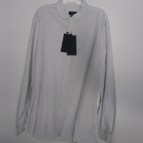 Zara Button Up Shirt Straight Fit - Picture 3 of 4